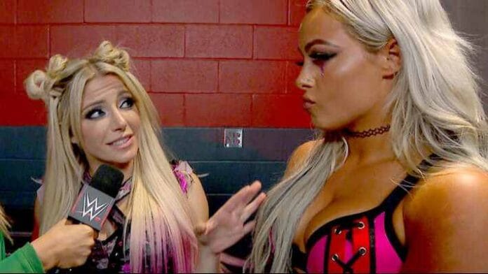 Alexa Bliss and Liv Morgan Alexa Bliss and Liv Morgan