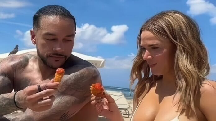 CJ Perry and Damian Priest CJ Perry and DamianPriest