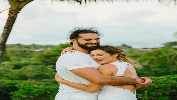 Seth Rollins and Becky Lynch Seth Rollins and Becky Lynch