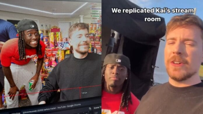 MrBeast and Kai Cenat