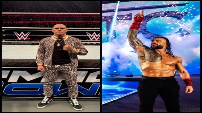 Alex Pereira and Roman Reigns Alex Pereira and Roman Reigns