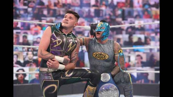 Rey Mysterio and Dominik Mysterio