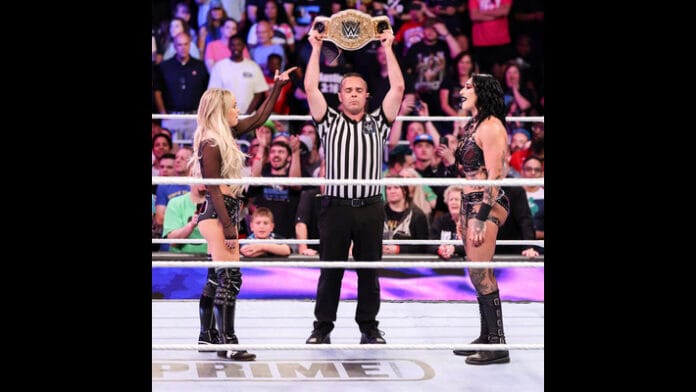 Liv Morgan and Rhea Ripley