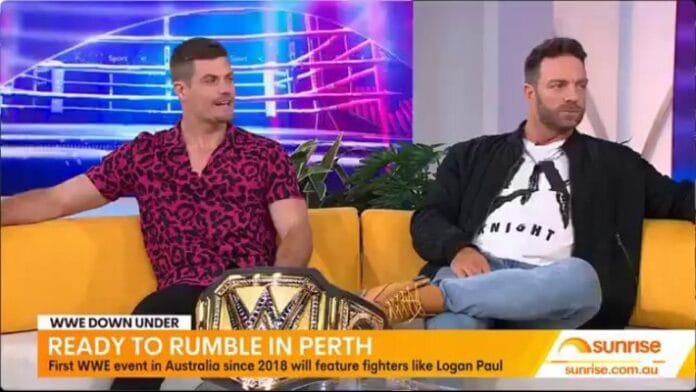 Grayson Waller and LA Knight