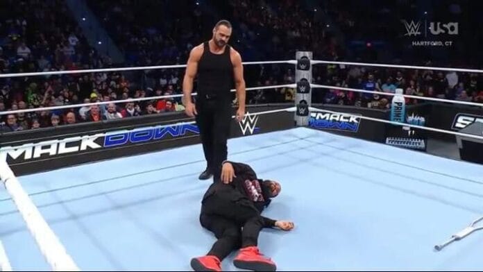 Drew McIntyre and Jimmy Uso