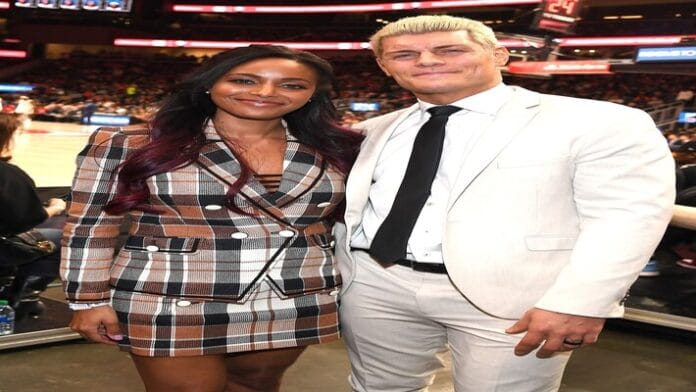 Brandi Rhodes and Cody Rhodes Brandi Rhodes and Cody Rhodes
