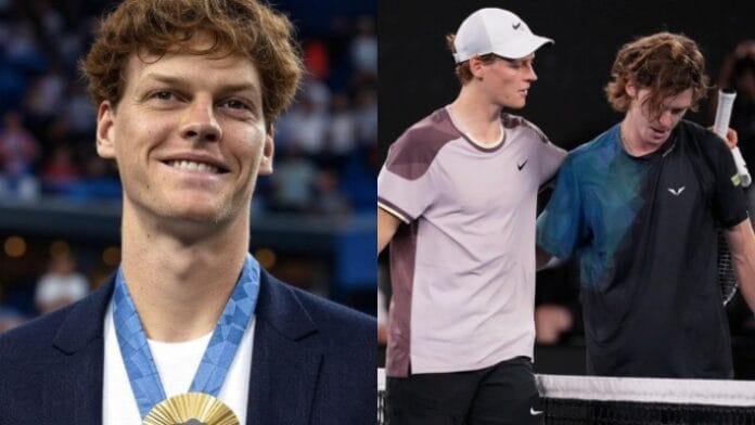 Andrey Rublev and Jannik Sinner