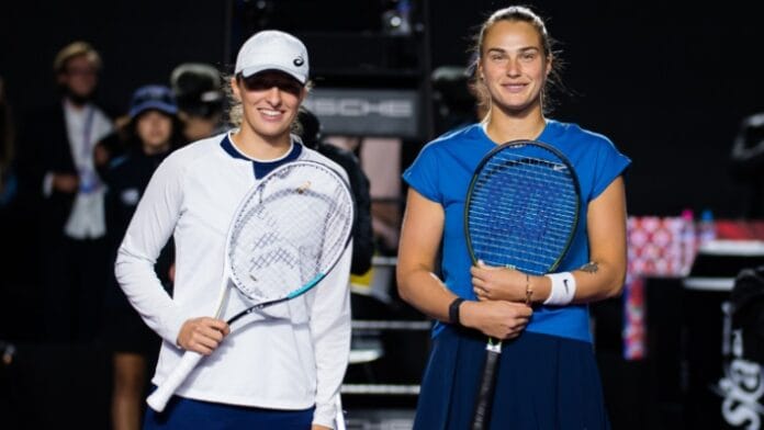 Iga Swiatek and Aryna Sabalenka