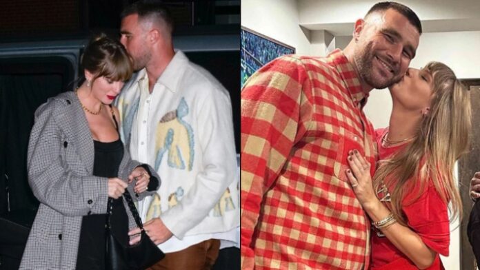 Taylor Swift and Travis Kelce