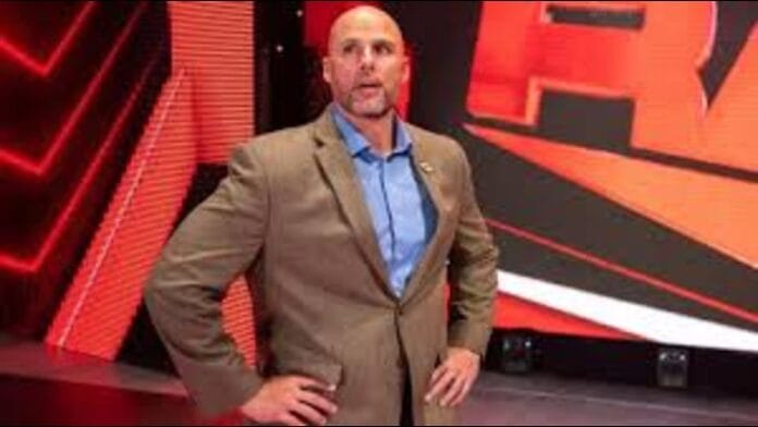 Raw GM Adam Pearce Raw GM Adam Pearce