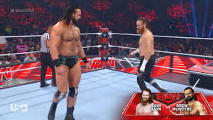 Drew McIntyre and Sami Zayn