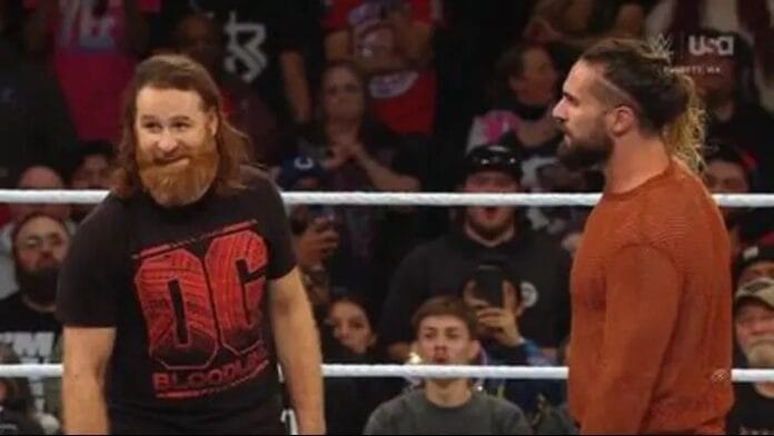 Seth Rollins and Sami Zayn Seth Rollins and Sami Zayn