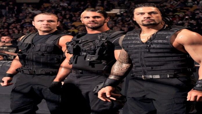Dean Ambrose, Seth Rollins and Roman Reigns