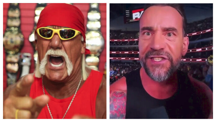 Hulk Hogan and CM Punk Hulk Hogan and CM Punk