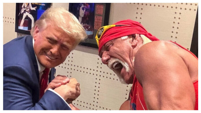 Donald Trump and Hulk Hogan
