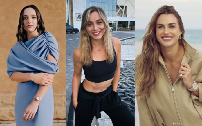 Iga Swiatek, Paula Badosa and Aryna Sabalenka