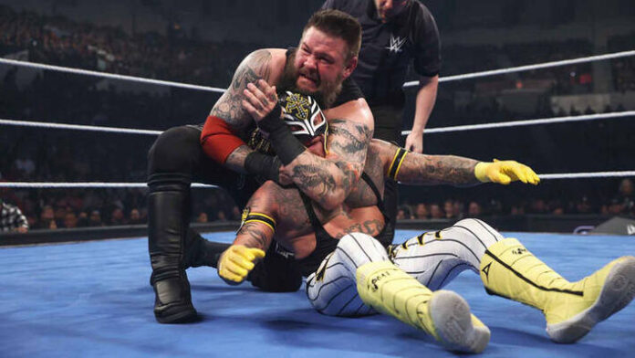 Kevin Owens and Rey Mysterio Kevin Owens and Rey Mysterio