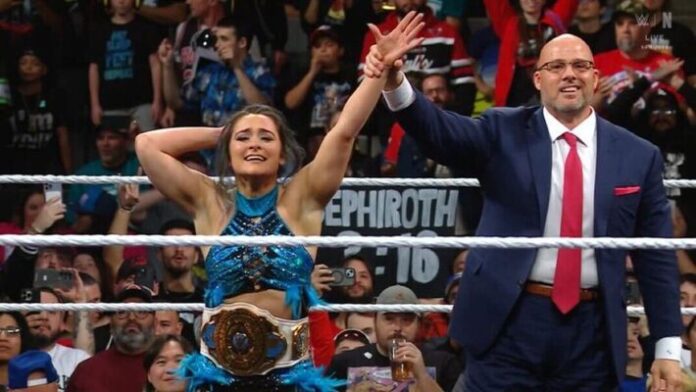 Lyra Valkyria and Adam Pearce Lyra Valkyria and Adam Pearce