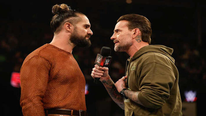 CM Punk and Seth Rollins CM Punk and Seth Rollins