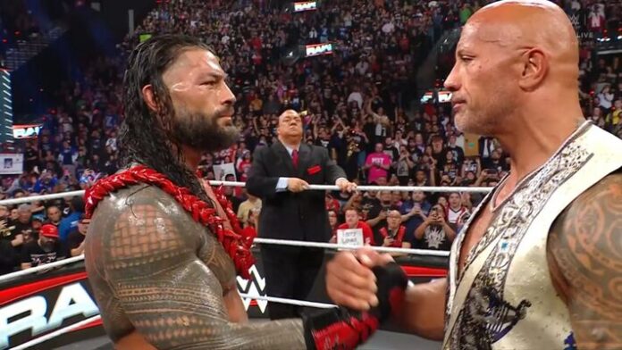 The Rock and Roman Reigns The Rock and Roman Reigns