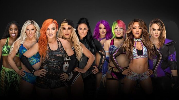 Carmella with WWE female stars Carmella with WWE female stars