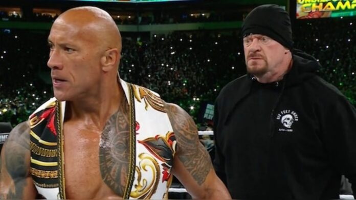 The Undertaker and The Rock The Undertaker and The Rock