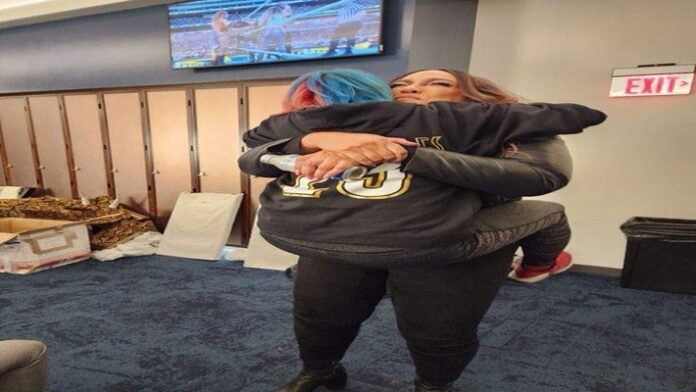 Nia Jax and Asuka Nia Jax and Asuka