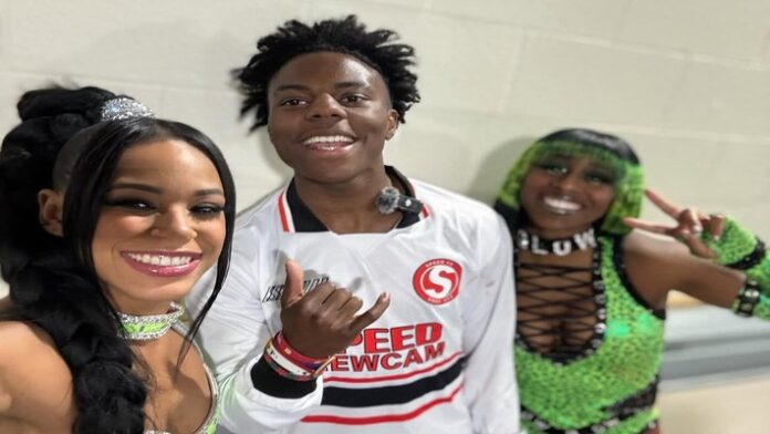 Bianca Belair, IShowSpeed and Naomi Bianca Belair, IShowSpeed and Naomi