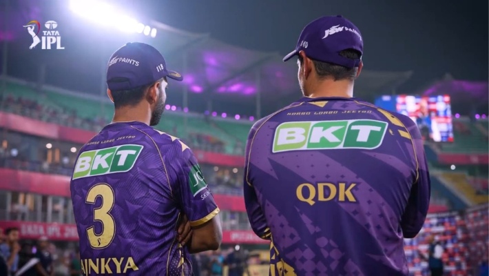 Ajinkya Rahane and Quinton de Cock