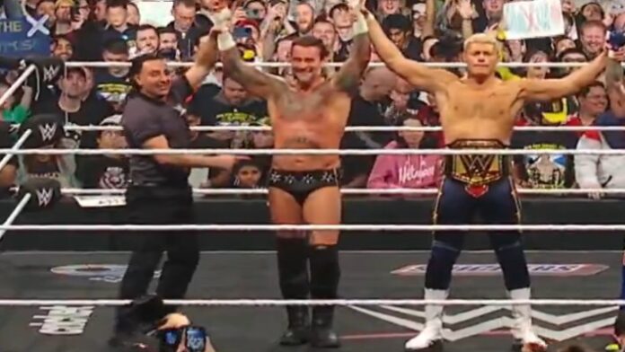 CM Punk and Cody Rhodes
