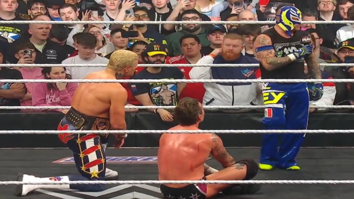 Cody Rhodes, CM Punk, and Rey Mysterio