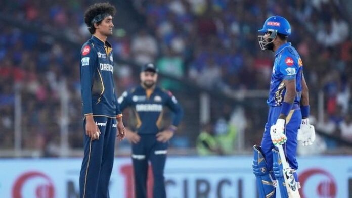 Sai Kishore and Hardik Pandya Sai Kishore and Hardik Pandya