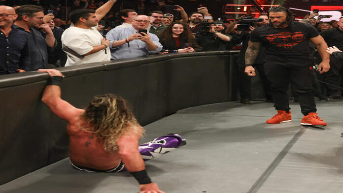 Seth Rollins and Roman Reigns