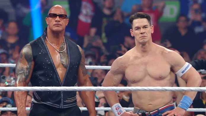 The Rock and John Cena The Rock and John Cena