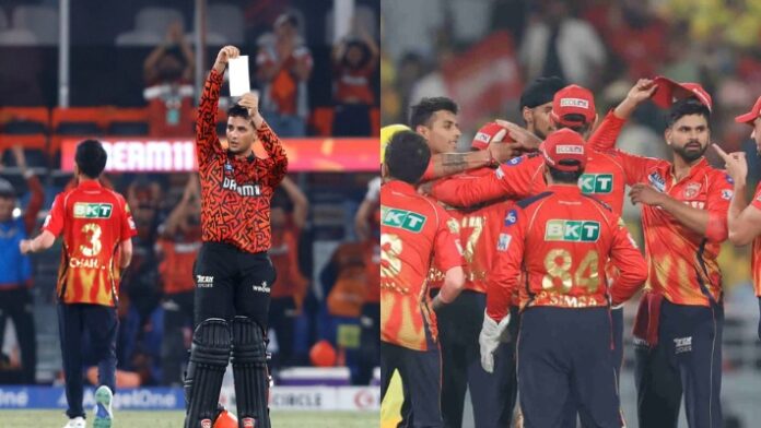 SRH Abhishek Sharma and PBKS