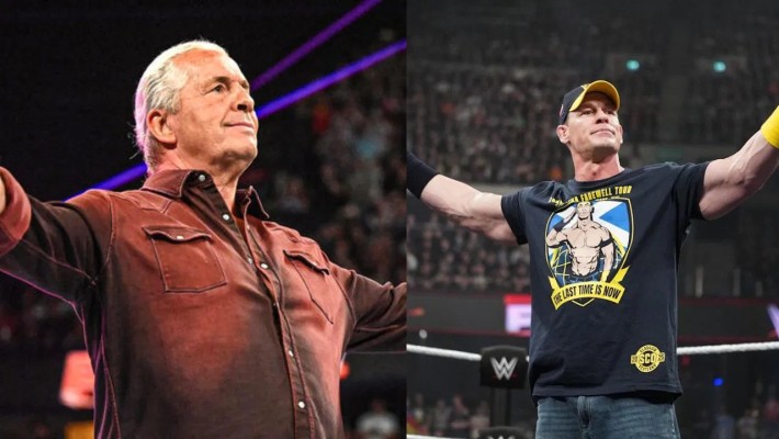 Bret Hart and John Cena