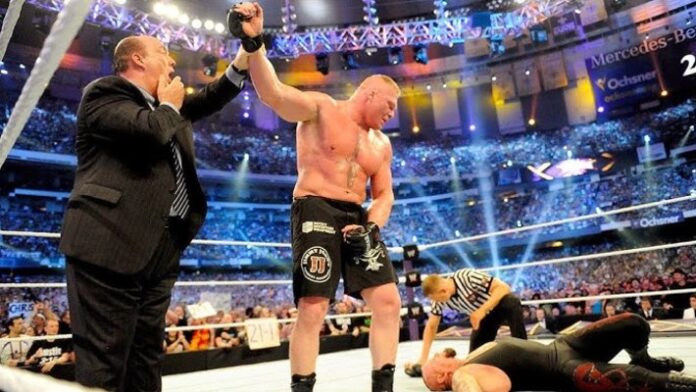 Brock Lesnar ended The Undertaker's streak Brock Lesnar ended The Undertaker's streak