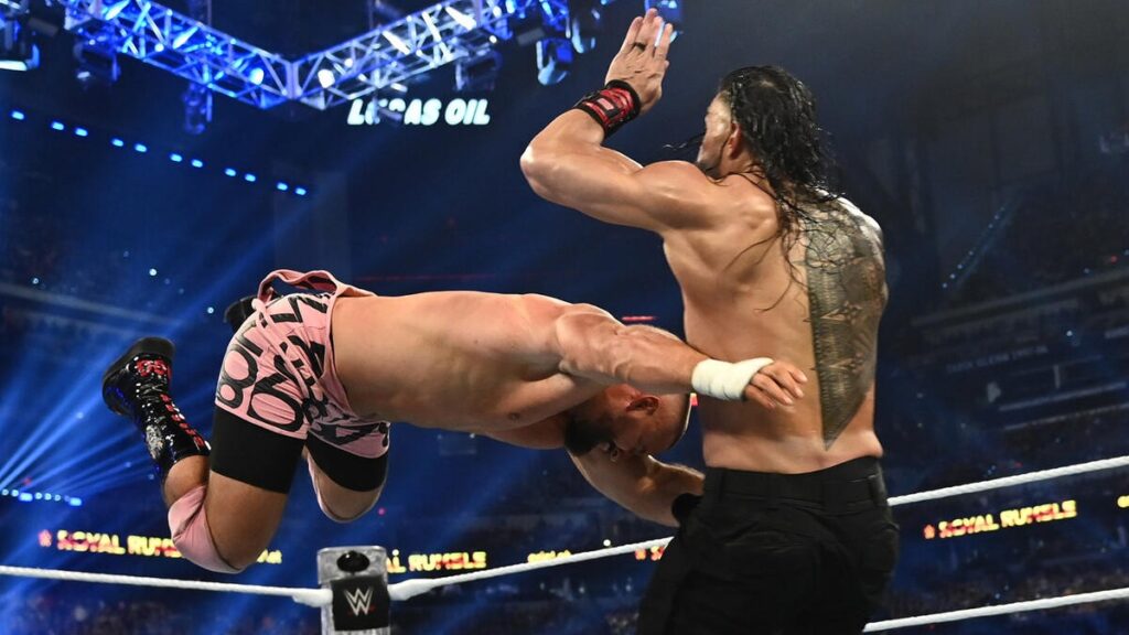 Bron Breakker and Roman Reigns