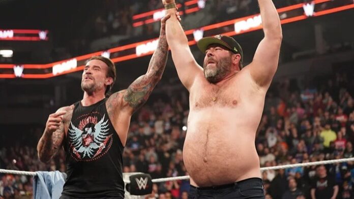CM Punk and Bert Kreischer CM Punk and Bert Kreischer
