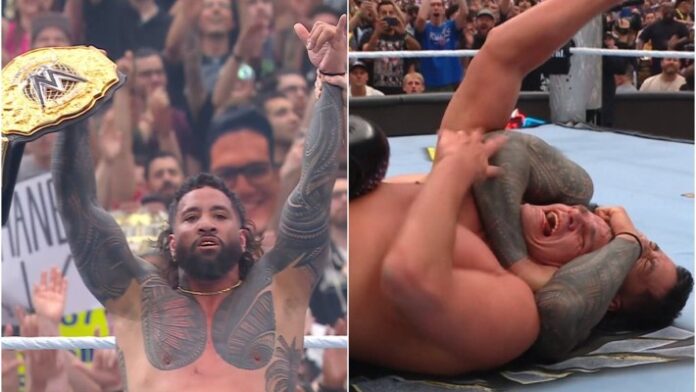 Jey Uso wins WHC at WrestleMania 41 Jey Uso wins WHC at WrestleMania 41