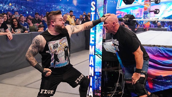Kevin Owens and Steve Austin