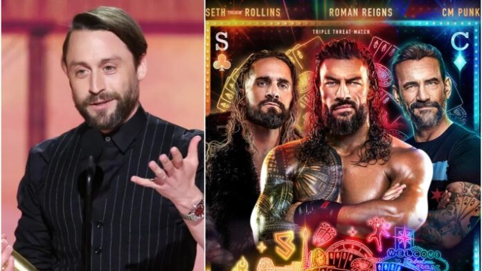 Kieran Culkin choses between Seth Rollins, Roman Reigns and CM Punk Kieran Culkin choses between Seth Rollins, Roman Reigns and CM Punk