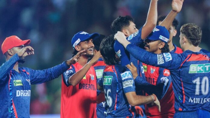 LSG wins against RR LSG wins against RR