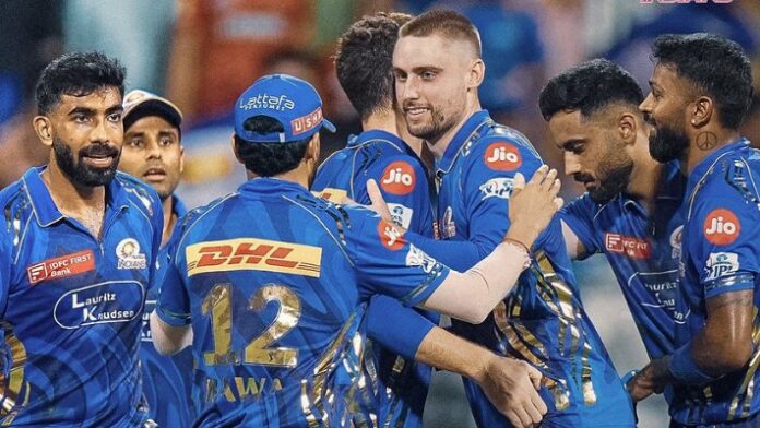Mumbai Indians winning