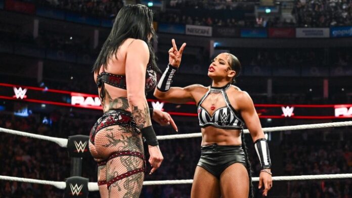 Rhea Ripley and Bianca Belair Rhea Ripley and Bianca Belair