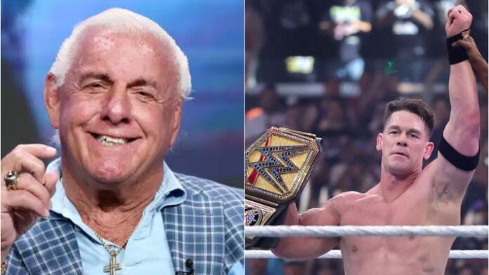 Ric Flair and John Cena Ric Flair and John Cena
