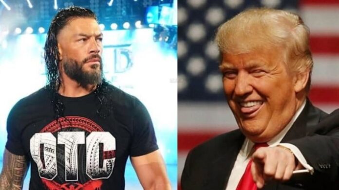 Roman Reigns and Donald Trump Roman Reigns and Donald Trump