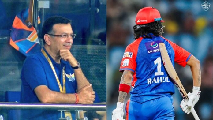 Sanjiv Goenka and Delhi Capitals KL Rahul Sanjiv Goenka and Delhi Capitals KL Rahul