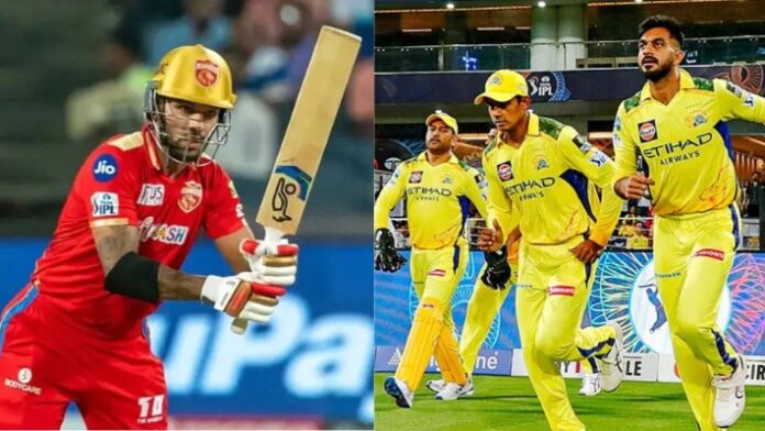 Shikhar Dhawan and CSK MS Dhoni