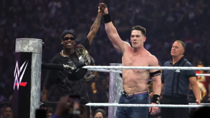 Travis Scott and John Cena